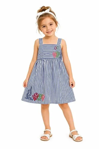 Resim Yenikoza Kız Çocuk Elbise / Tulum