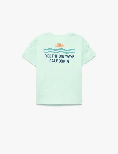 Resim Koton Erkek Bebek T-shirt 6SMB10215TK