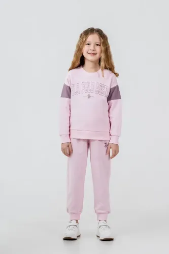 Resim U.S. Polo Assn Kids Kız Çocuk Sweat Takım US2704-4