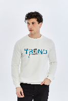 Resim Paul&More Erkek Sweat Trend Baskı 0 Yaka 2 İp