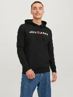 Resim Jack & Jones Jjecorp Old Logo Sweat Hood Noos Erkek Sweat 12137054