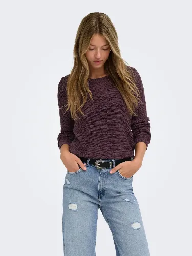 Resim Only Onlgeena Xo L/S Pullover Knt Noos Kadın Kazak 15113356