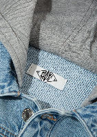 Resim Mavi Erkek Çocuk Jean Ceket M6111402-A2943