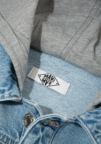 Resim Mavi Erkek Çocuk Jean Ceket M6111402-A2943