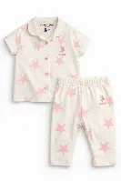 Resim U.S. Polo Assn Bebek Kız Bebek Pijama Takım USB3050