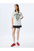 Resim Koton Kadın T-shirt 6SAL10059IK