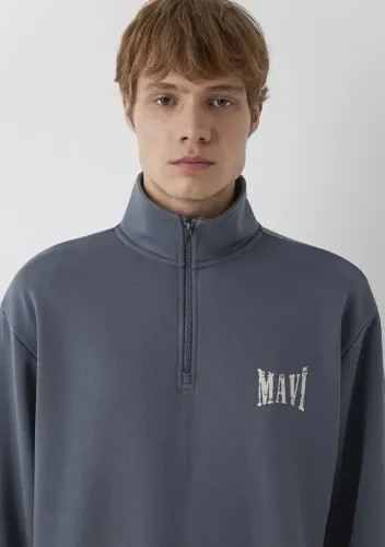 Resim Mavi Erkek Sweat M0S10672-80776