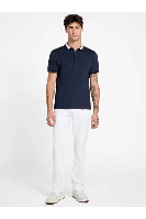 Resim Guess Collar Polo Guess  Erkek  T-shirt M6RP47KARS2-G7V2 Ss Paul