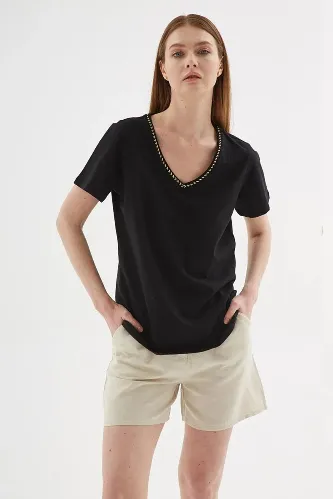 Resim Fashion Friends Kadın T-shirt 26Y0478K1