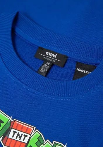 Resim Mavi Erkek Çocuk Sweat M6S10191-70896