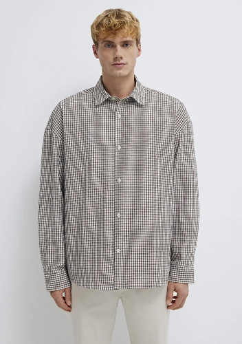 Resim Mavi Erkek Uzun Kol Gömlek M0211870-91413