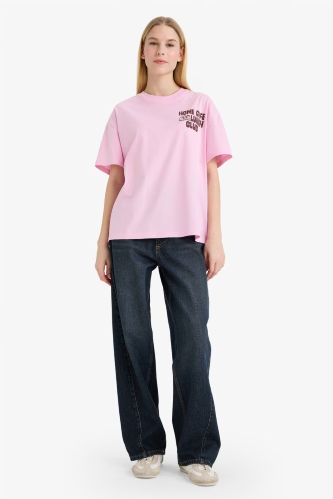 Resim Defacto Kadın T-shirt G2510AX/PN606