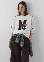 Resim Mavi Kadın Sweat M1S10549-85576