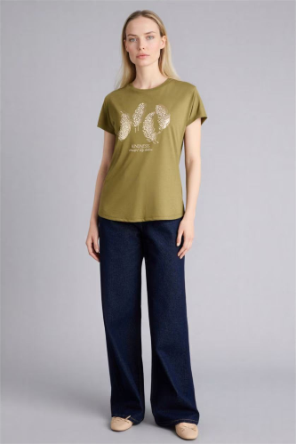 Resim Defacto Kadın T-shirt G9261AX/KH21