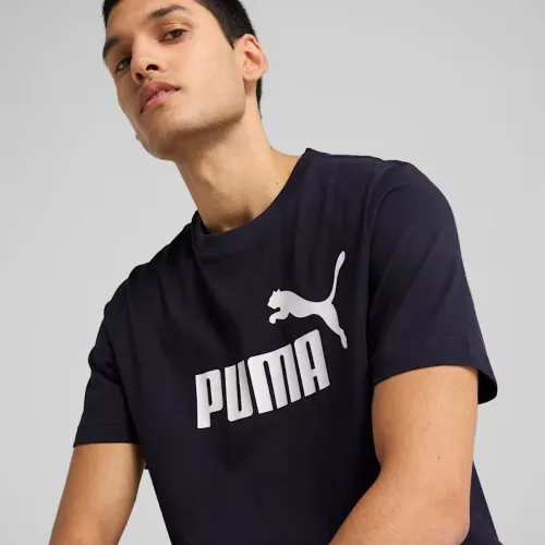 Resim Puma Ess No. 1 Logo Tee Erkek T-shirt 682532-16