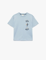 Resim Koton Erkek Çocuk T-shirt 6SKB10077TK