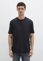 Resim Mavi Erkek T-shirt M0611596-900