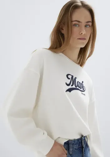 Resim Mavi Kadın Sweat M1S10419-80194