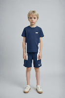 Resim Defacto Erkek Çocuk Şort Takım H0251A8/NV147