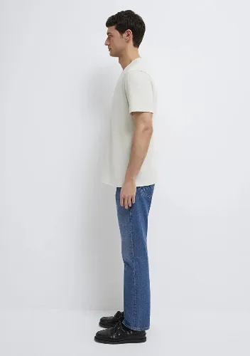 Resim Mavi Regular Erkek  T-shirt M0612732-70142