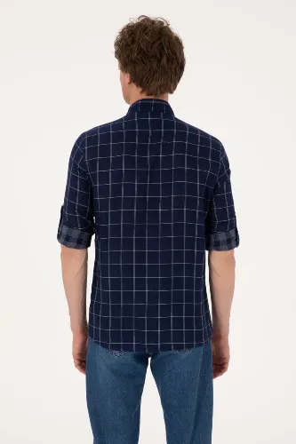Resim U.S. Polo Assn. D-Gaspe Erkek Dokuma Gömlek 2109351