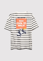 Resim Mavi Erkek Çocuk Tişört M6610449-84041