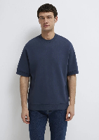 Resim Mavi Erkek T-shirt M0611614-70490