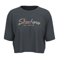 Resim Skechers  W Crop Graphic Kadın T-shirt S2610054-3998