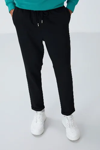 Resim T15Er-82154 Düz Paça Erkek Eşofman Alt