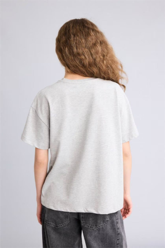 Resim Defacto Kadın T-shirt E4935AX/GR256