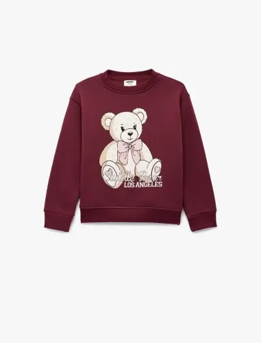 Resim Koton Kız Çocuk Sweat 7WKG10038AK