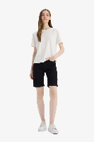 Resim Defacto Kadın Penye Şort A1958AX/NM40