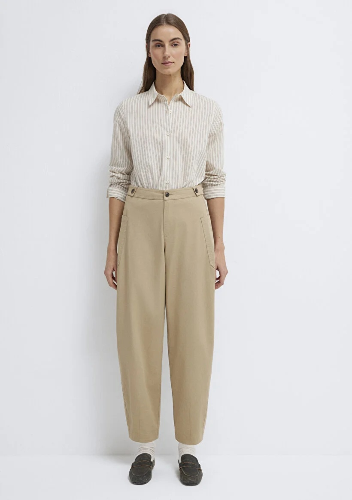 Resim Mavi Kadın Kanvas Pantolon M1011150-90378