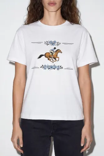 Resim QUZU Kadın T-shirt