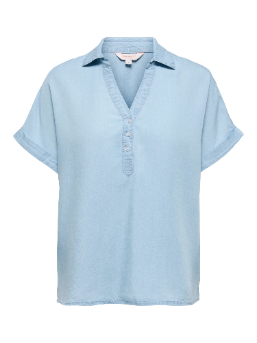 Resim Only Onlcharıs Lıfe Cap Sleeve Shırt  Wvn Cc Kadın T-Shirt 15363976