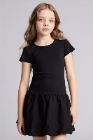 Resim Defacto Kız Çocuk Elbise H2226A8/BK27
