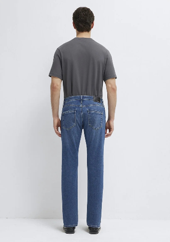 Resim Mavi Erkek Jean Pantolon M00378A3044