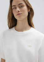 Resim Mavi Kadın T-shirt M1613804-80194