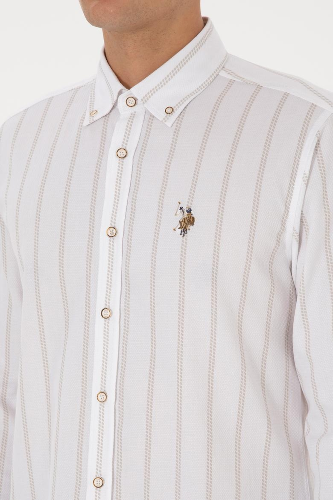 Resim U.S. Polo Assn. Sebastıan025K Erkek Dokuma Gömlek 2234519