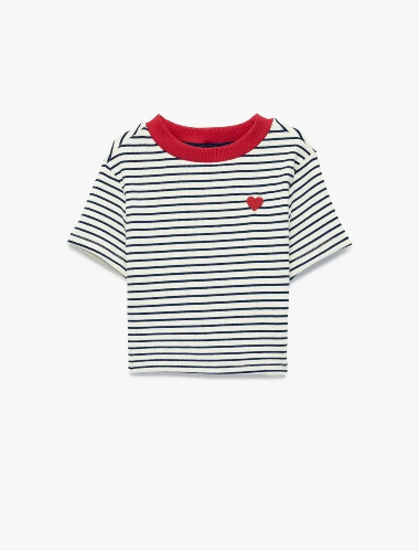 Resim Koton Kız Çocuk T-shirt 6SKG10403AK