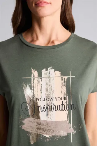 Resim Defacto Kadın T-shirt H1392AX/KH444