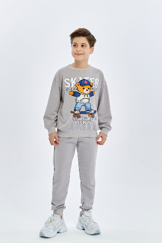 Resim Yenikoza Erkek Çocuk Sweat Takım