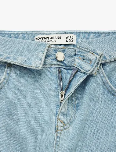 Resim Koton Kadın Jean Pantolon 6SAL40229MD