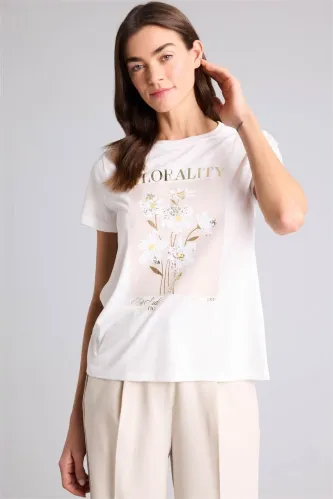 Resim Defacto Kadın T-shirt H2032AX/ER105
