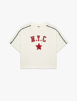 Resim Koton Kız Çocuk T-shirt 6SKG10042AK