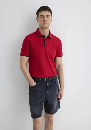 Resim Mavi Polo Erkek T-Shirt M062373-28441