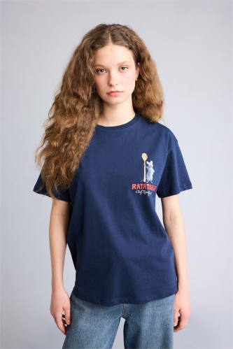 Resim Defacto Kadın T-shirt G8728AX/NV256