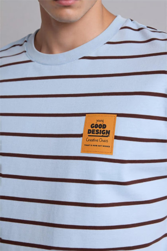 Resim Defacto Erkek T-shirt H4708AX/BE302