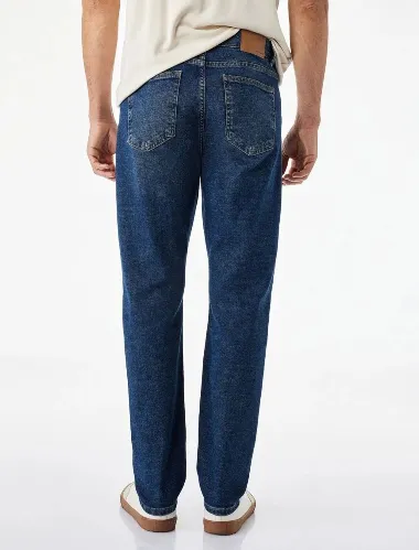 Resim Koton Erkek Jean Pantolon 7Wam40008Nd