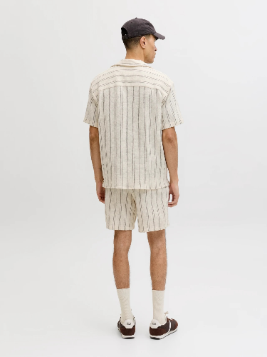 Resim Jack & Jones Jorcoba Strıpe Resort Shırt Ss Sn Erkek Gömlek 12271060